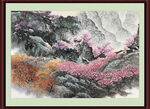中堂山水画