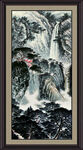 中堂画山水 