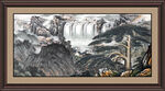 办公室山水画 