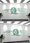 中医文化墙形象墙设计
