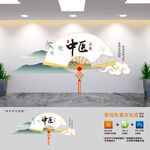 中式中医文化墙