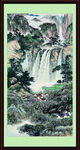 客厅山水画 