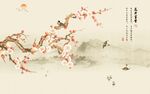 花鸟背景图
