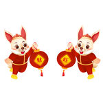 灯笼兔子