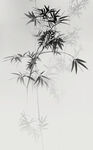 水墨竹子