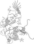 龙凤雕刻图