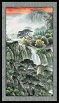 山水国画 