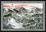 客厅山水画