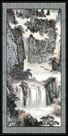 山水画风景 