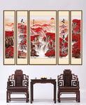 五连画中堂