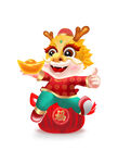 卡通龙年