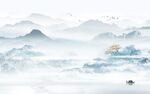 人气 中式高端山水 Tif分层
