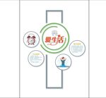 健康生活文化墙