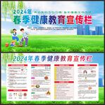 2024春季健康教育宣传栏