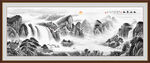 国画水墨装饰画 意境水墨画