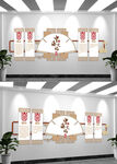 中医养生文化墙创意设计文化墙