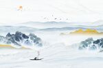 新中式山水画
