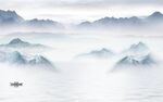 客厅 意境中式山水 TiF分层