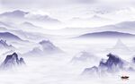 人气 新中式山水图 TIF分层