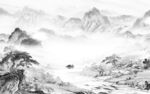 爆款 灰色新传山水 TiF分层
