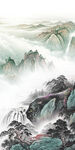 中式 新意境玄关画 TiF分层