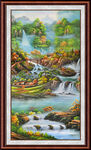 山水油画