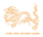 祥瑞龙纹 万事兴隆