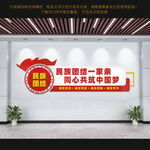 民族团结文化墙