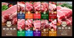 猪肉展板
