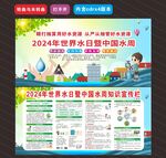 2024世界水日中国水周折页