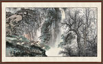 中堂山水画