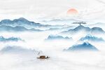 新中式山水画
