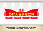 为党育人为国育才文化墙