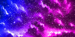 紫色浪漫星空