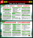 世界水日中国水周宣传栏