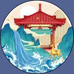 圆形装饰画 
