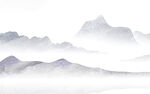 新中式石纹水墨山水背景