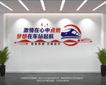 高铁文化墙