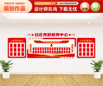党支部组织结构文化墙