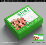 桃子包装 水蜜桃礼盒设计