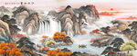 国画山水