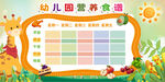 幼儿园营养食谱图片