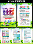 2024年爱国卫生月挂图