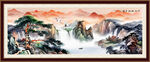 国画山水画