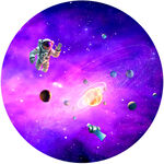 紫色星空