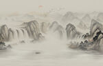 客厅山水画