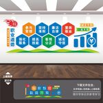 会计专业培训文化墙形象墙背景墙
