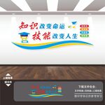 职业教育文化墙