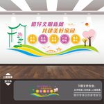 文明社区文化墙