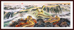 长城国画山水画